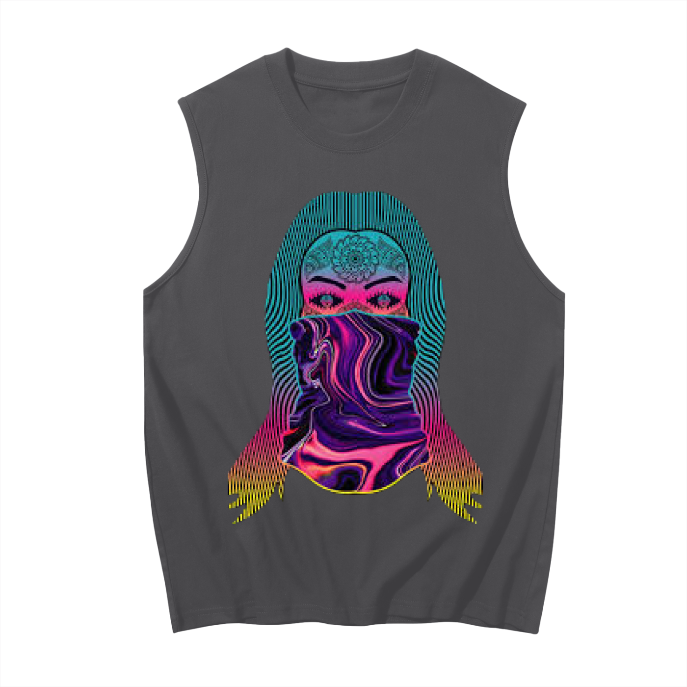 Men's Sleeveless Cotton Tank Top